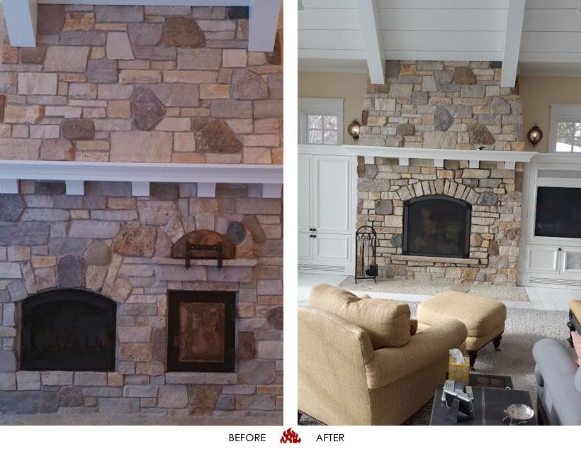 Arden Hills Mn Fireplace Twin City Stone Arden Hills Fireplace Remodel